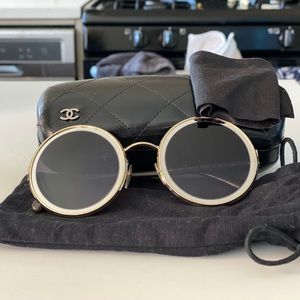 Chanel Round Sunglasses